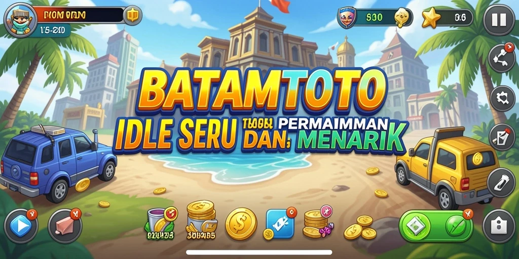 Tangkapan layar gameplay menampilkan kemajuan dalam permainan Idle.