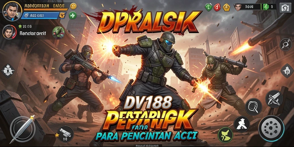 Tampilan gameplay aksi yang mendebarkan di DV188.