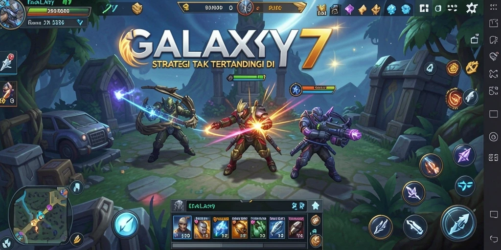 Tampilan gameplay menantang di GALAXY77 dengan strategi yang mendebarkan.