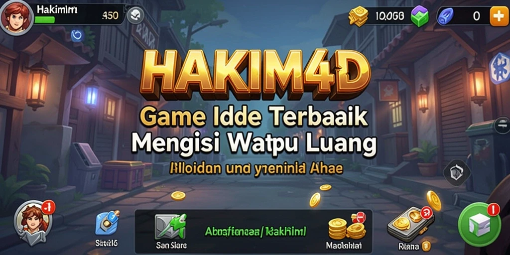 Tampilan gameplay HAKIM4D yang menarik dan menghibur.