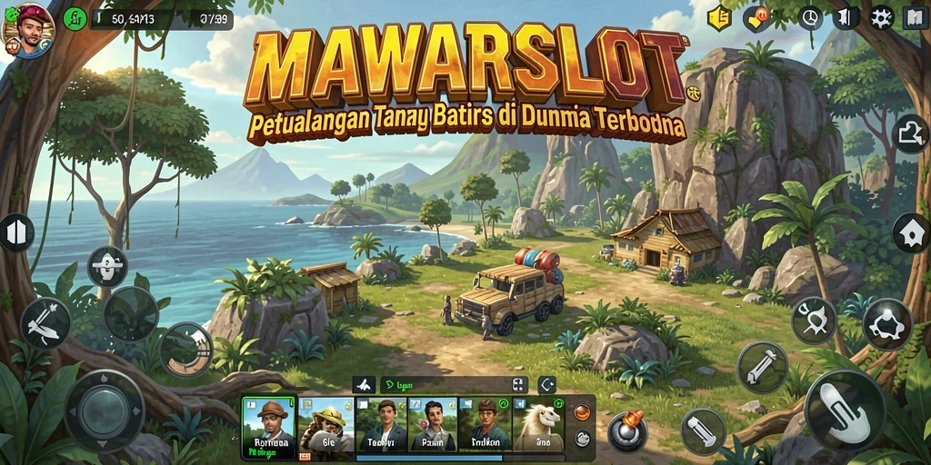 Gameplay menakjubkan dalam dunia terbuka MAWARSLOT.
