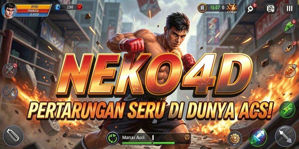 Tampilan seru dari gameplay aksinya yang penuh aksi dan adrenalin.