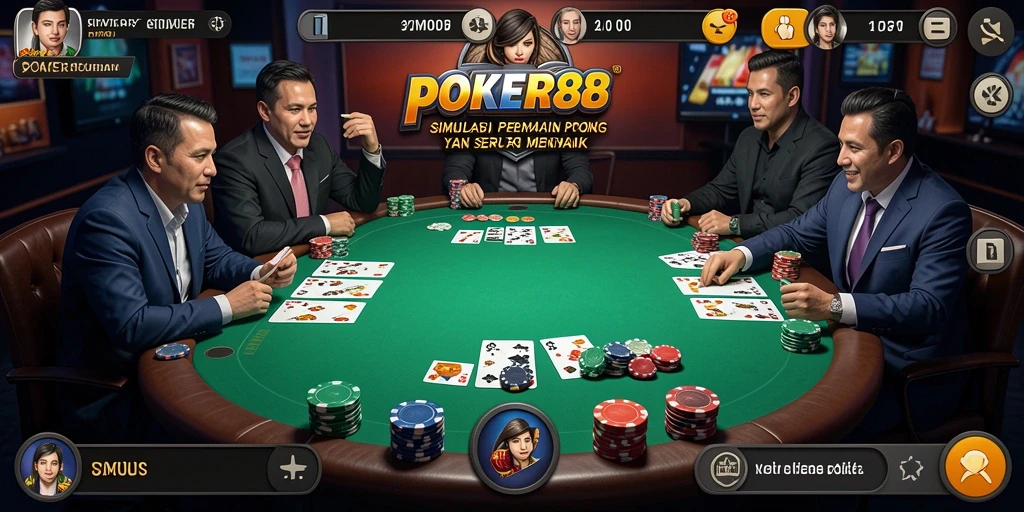 Gameplay seru dan interaktif di POKER88 yang memikat.
