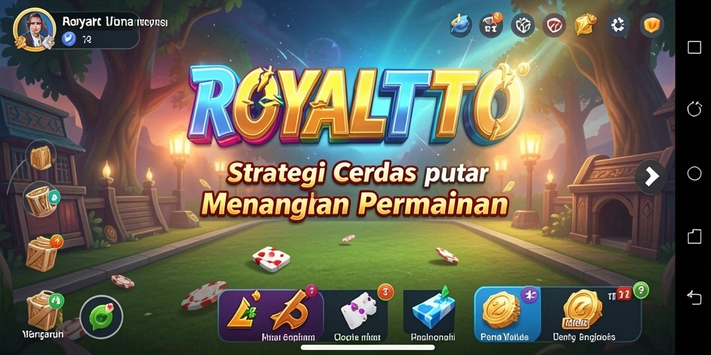 Tampilan gameplay menarik dari ROYALTOTO dengan strategi yang mendebarkan.