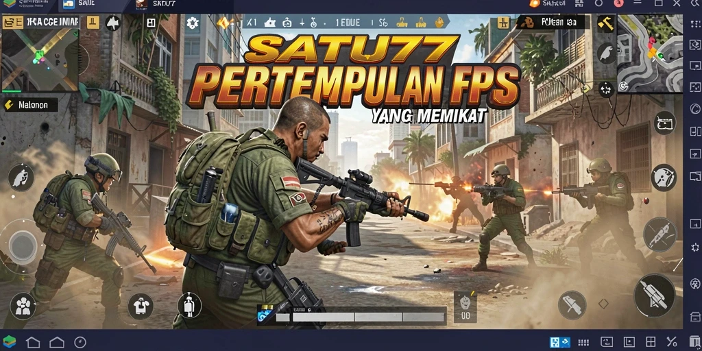 Gameplay seru di SATU77 dengan pertempuran mendebarkan.