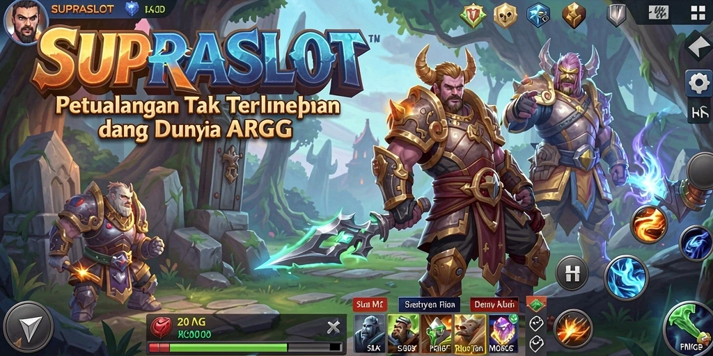 Tampilan menarik dari gameplay SUPRASLOT yang penuh aksi.