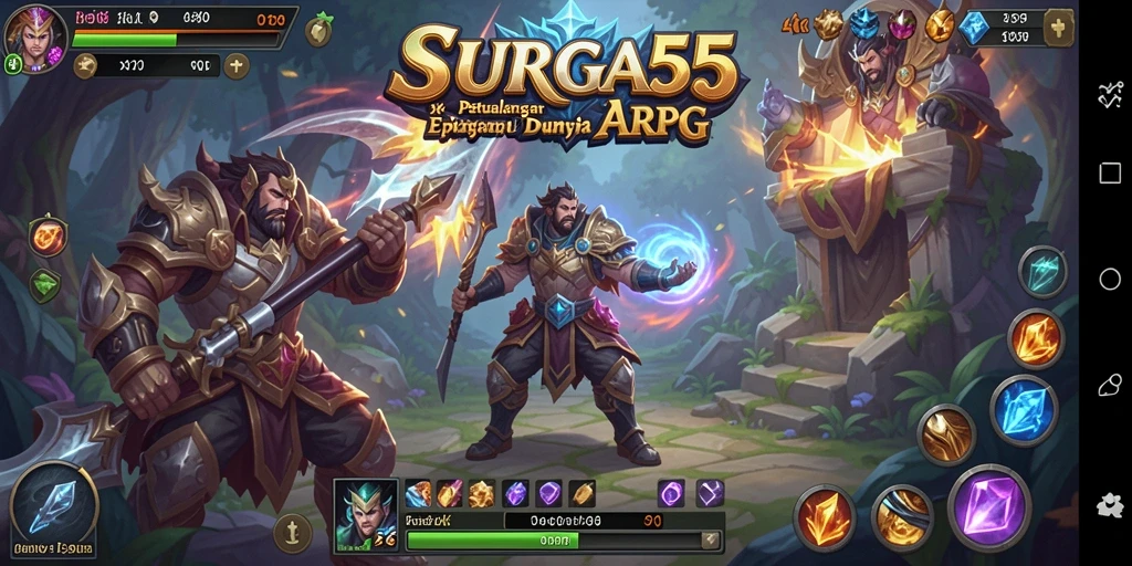 Gameplay SURGA55 yang menegangkan dan penuh aksi.