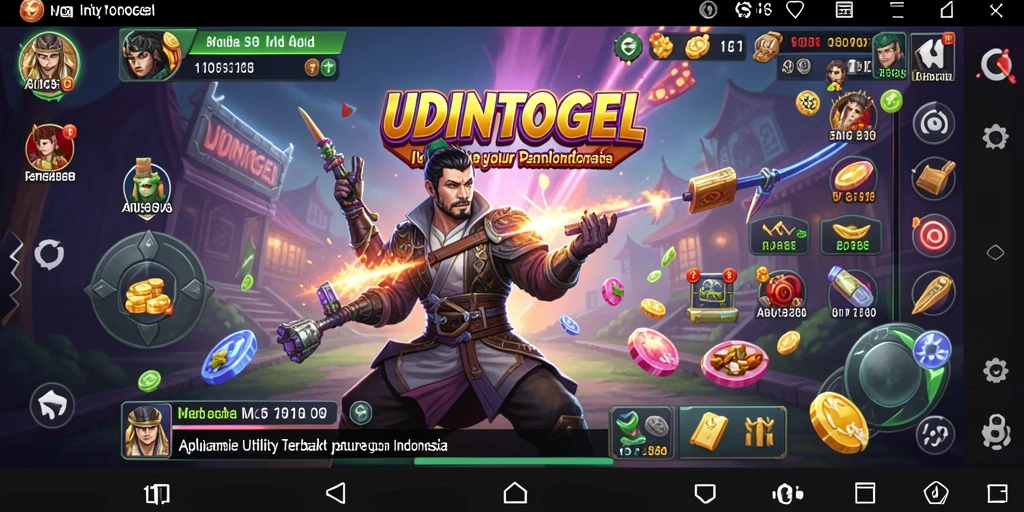 Tampilan antarmuka UDINTOGEL yang intuitif dan mudah digunakan.
