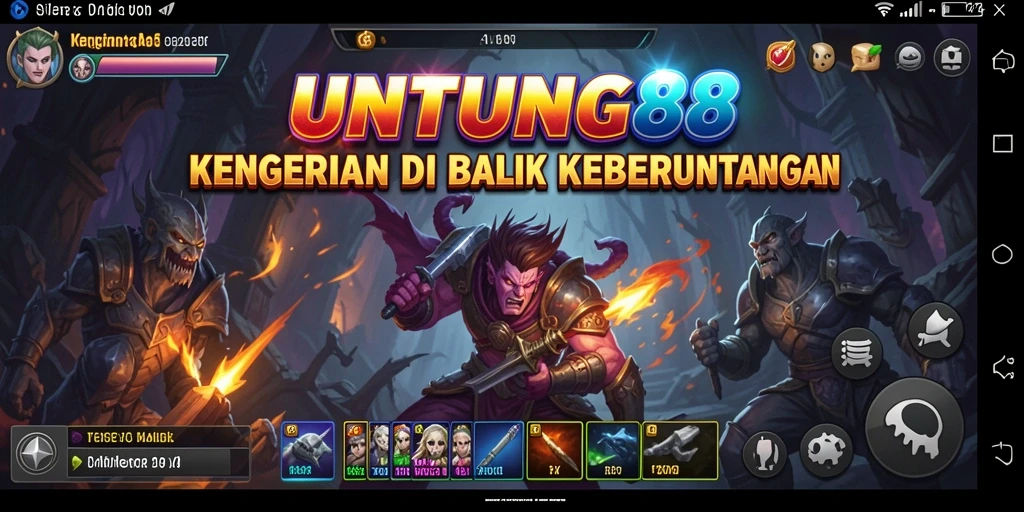 Screenshot utama UNTUNG88 menampilkan momen menegangkan dalam gameplay yang mencekam.